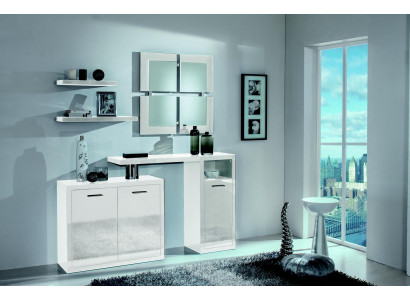 Couloir Portemanteau Console Table Tables d'entrée Commodes murales Consoles neuves brillantes