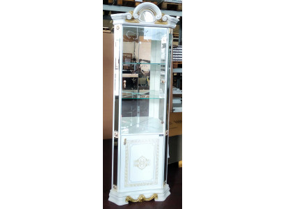Vitrine de luxe Vitrine d'angle Armoire vitrée Mobilier moderne Étagère classique ITALIE