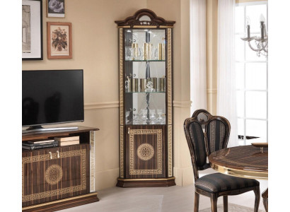 Armoire d'angle vitrée Armoire Armoire d'angle Armoires Meubles Vitrine Design Mobilier Étagères neuf