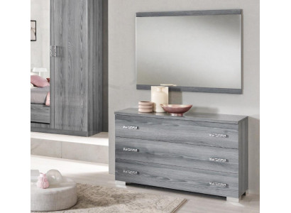 Commode Armoire avec Miroir Mobilier Design Mobilier de Luxe Portemanteau Ensemble de 2 pièces. Mis à jour