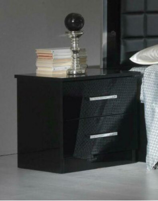Table de nuit Console côté Dormir Consoles de chambre de designer des tables en métal Brille