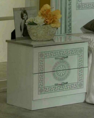 Table de chevet en bois Tables de chevet Console en bois Nuit Style campagnard Fabriqué en Italie nouveau