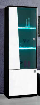Élégante vitrine moderne pour salon vitrine de style armoire vitrine vitrine en verre pour salon nouveau