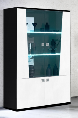 Vitrine moderne en bois Armoire de présentation Armoire en verre Armoires Italie