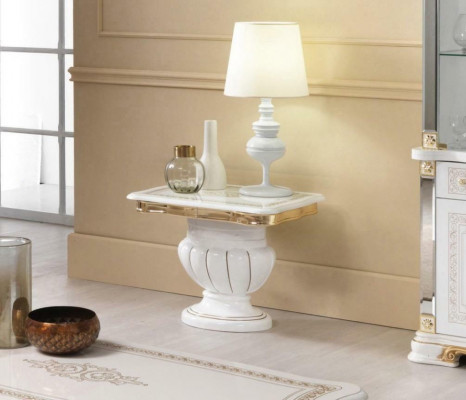 Table d'appoint Meubles de luxe italiens Table basse Tables Consoles Design Armoire