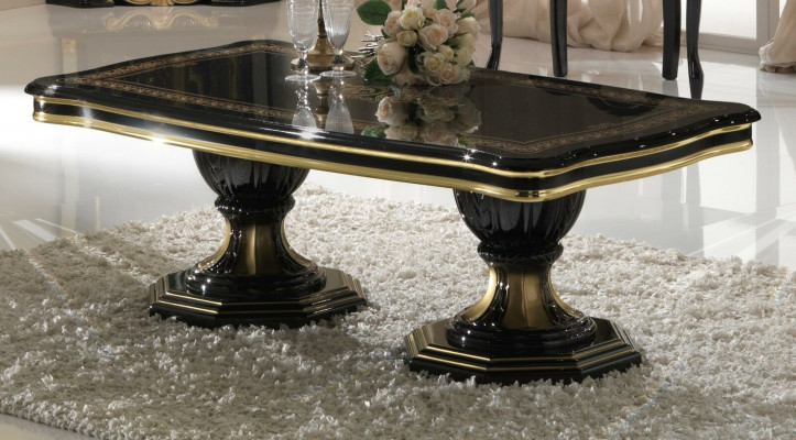 Table basse de design de luxe Tables d'appoint de salon en café Mobilier italien de salon
