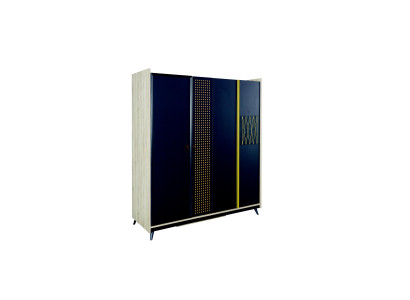 Garde-robe Conception de garde-robe Mobilier de chambre d'enfants Armoires polyvalentes