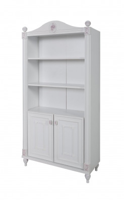Conception de la chambre de jeunesse ensemble lit tables de chevet commode complète 4 pièces.