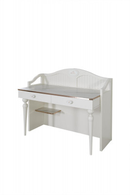 Ensemble de chambre à coucher 5 pièces. Lit Table de chevet Bureau Lit pour enfants Meubles