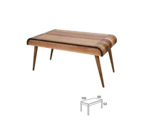 Table basse en bois sur pieds en bois pour votre salon Modèle design original neuf