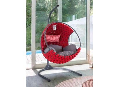 Chaise de jardin à bascule fauteuil suspendu panier suspendu balançoire suspendue chaise suspendue chaise hamac