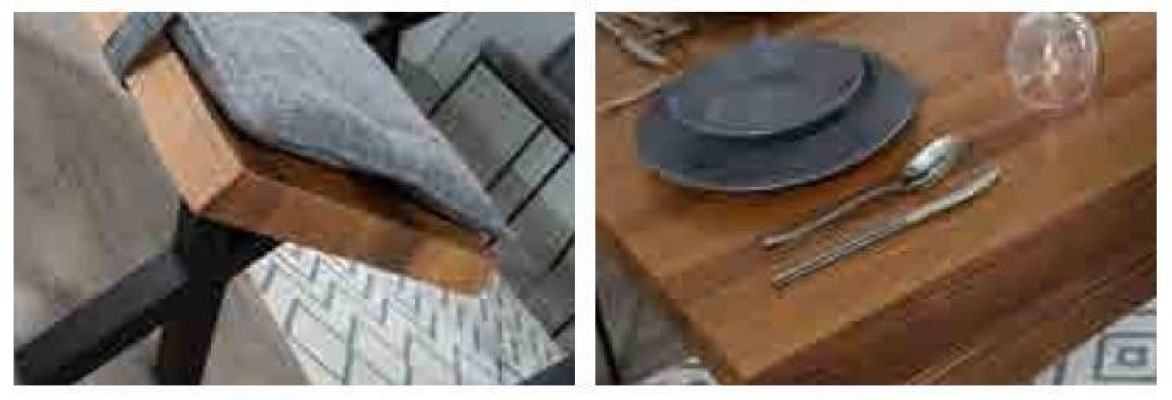 Table à manger 4 chaises Tabouret Siège Banquette Ensemble original Ensemble à manger Salle à manger