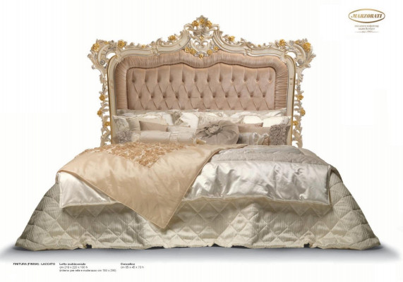 Chambre de luxe Lit double Table de chevet Suite Coiffeuse 7 pièces