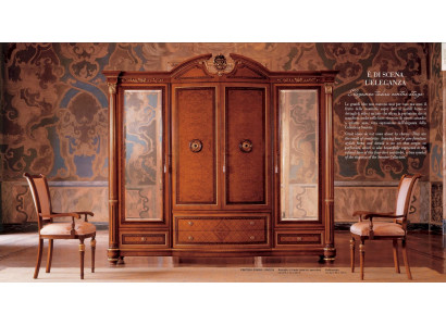 Armoire Armoires Vêtements Marron Chambre Bois Meubles Armoire Luxueuse Neuf