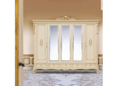 Armoire Grande armoire Armoires à vêtements Chambre Miroir XXL
