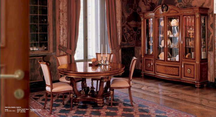 Vitrine Armoires de luxe Vitrines Grand Salon Armoire Marron Baroque