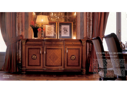 Buffet Commode Armoires Commodes Bois Salon Mobilier Armoire Luxe Brun