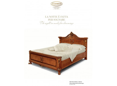 Lit Lit double Lits Chambre Cadre de lit Marron Bois Cadre de lit