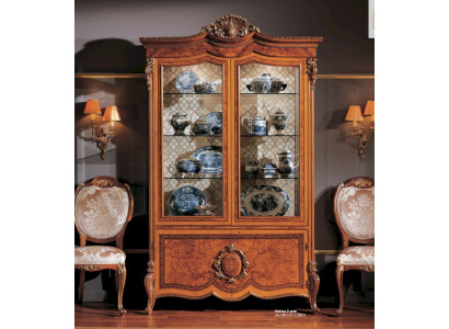 Vitrines Vitrines Marron Grandes Vitrines Armoires de Luxe Bois Salle à manger