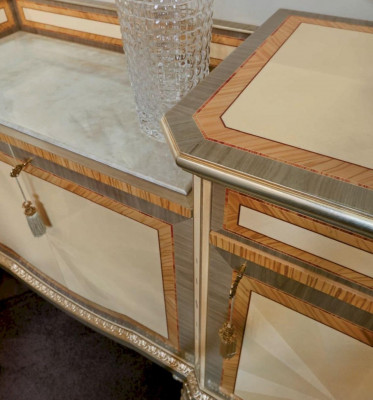Buffet Commode Armoires Commodes Bois Mobilier de salon Beige