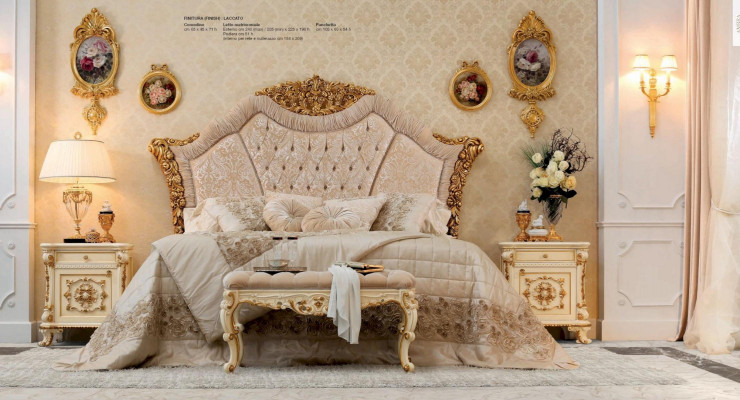 Tables de chevet Table de chevet Consoles Table d'appoint Consoles de nuit Baroque de luxe beige