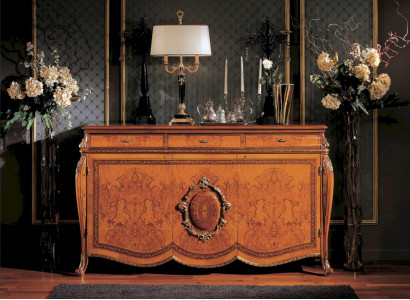 Buffet Commode Armoires Commodes Meubles Brun Salon Luxe Bois