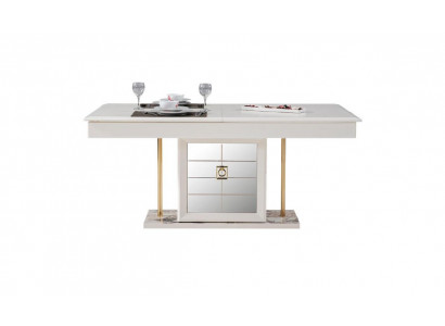 Table Salle à manger Table à manger Table à manger Bois Tables Salle à manger Mobilier de Luxe neuf