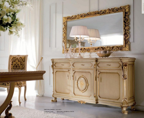 Commode Buffet Armoires Commodes Bois Salon Meubles Armoire Luxe Beige