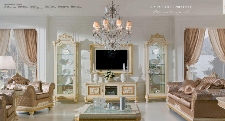 Vitrines Vitrines Vitrines Bois Luxe Salon Meubles Or Baroque