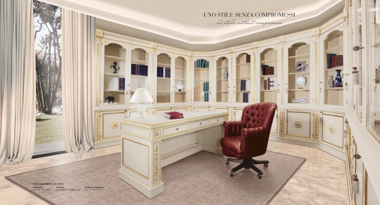 Bureau Mobilier de bureau Mobilier informatique Table de bureau Bois Tables Blanches Or
