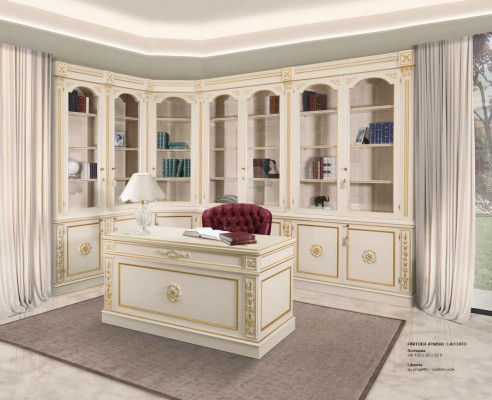 Bureau Mobilier de bureau Mobilier informatique Table de bureau Bois Tables Blanches Or