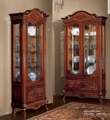 Vitrine parfaite Braun Armoires Armoire de luxe en verre bois Salon