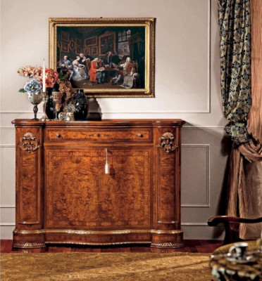 Buffet Commode Armoires Commodes Mobilier Brown Salon Bois