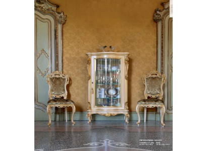 Vitrine Armoires de luxe Vitrines Bois Mobilier de salon Armoire Beige