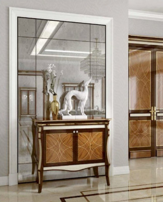 Bahut Commode Armoire de luxe Commodes de salon Meubles en bois Marron