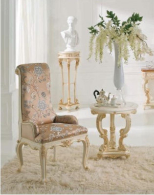 Chaise de salle à manger de luxe Chaise de salle à manger Fauteuil de salle à manger Siège Chaises Bois Beige