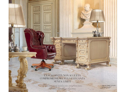 Chaise pivotante fauteuil de bureau chaise de bureau chaise pivotante Chesterfield rouge