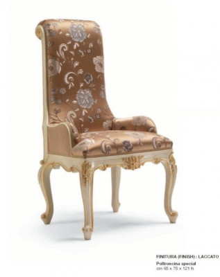 Chaise de salle à manger de luxe Chaise de salle à manger Fauteuil de salle à manger Fauteuil Siège Chaises Bois Tissu Beige Siège