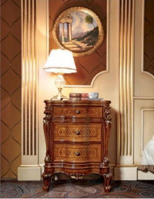 Tables de chevet Table de chevet Consoles Table d'appoint Chambre Bois Marron Luxe Neuf
