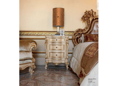 Tables de chevet Table de chevet Consoles Table d'appoint Chambre Bois Beige Luxe nouveau