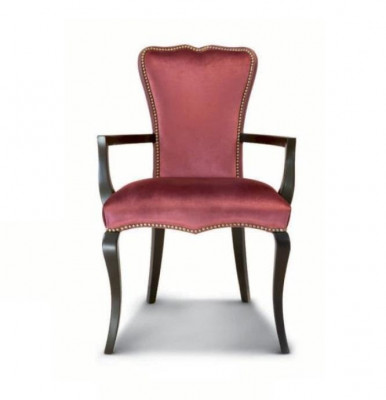Chaise Chaise de salle à manger Rembourrage Bureau Salle à manger Siège Tissu rouge Moderne.