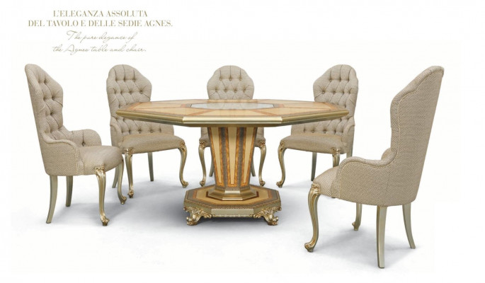 Chaises de salle à manger luxueuses en tissu beige - un confort stylé pour votre maison