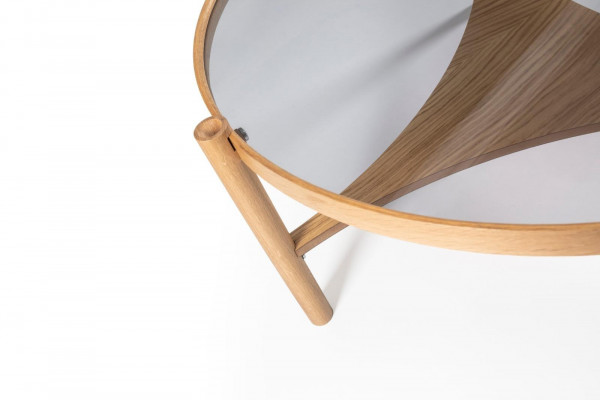 Salle de séjour Ensemble 2 pièces Rond 2x Tables basses Mobilier design moderne