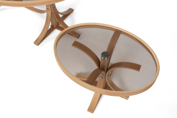 Salon complet 2x Tables basses de luxe Table de designer moderne