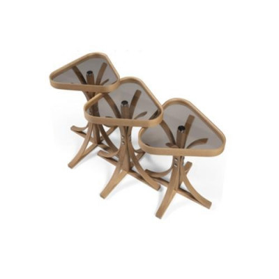 Luxe Complet 3x Tables basses Luxe Table basse de salon Luxe Ameublement