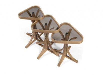 Luxe Complet 3x Tables basses Luxe Table basse de salon Luxe Ameublement