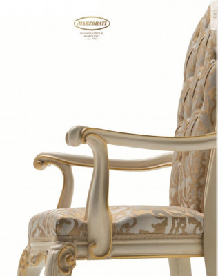 Chaise de salle à manger Chaise Chaise de salle à manger Fauteuil de luxe Chaises Bois Tissu