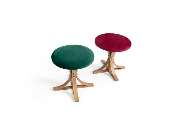 Designer 2x Tabouret Mobilier complet Salon moderne Meubles de luxe