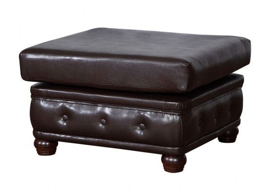 Repose-pieds Club Lounge Tabouret en cuir Textile Ottoman Designer Pufa Ottoman nouveau