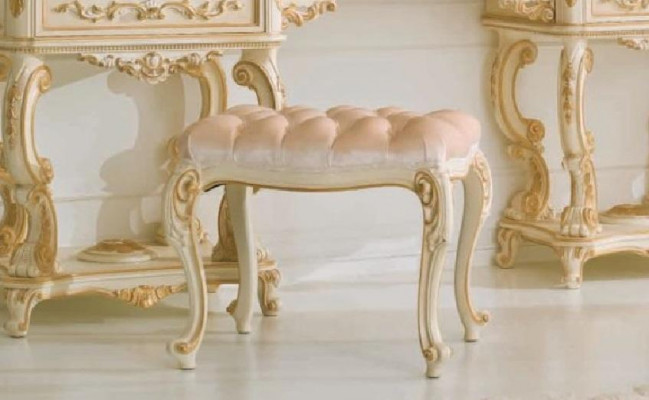 Chesterfield tabouret Tabouret latéral luxueux 2 places Revêtement Salon